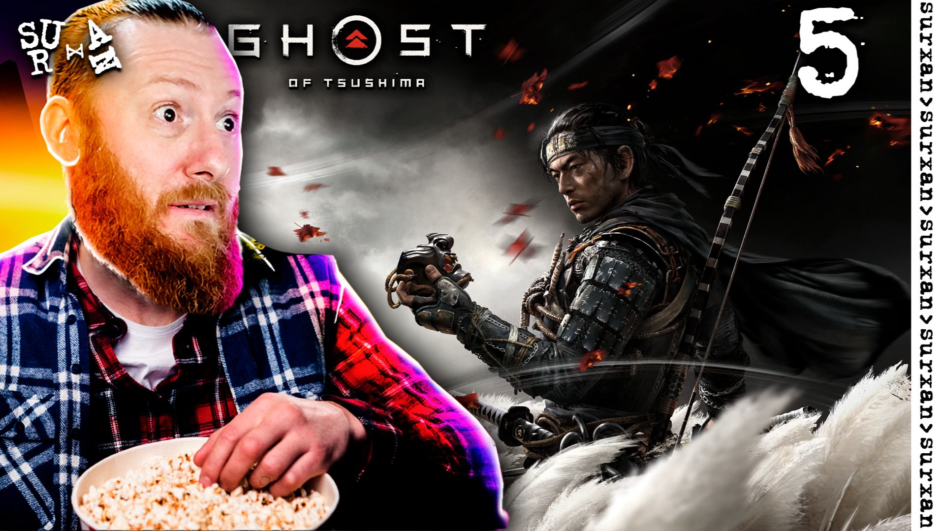 Прохождение игры Ghost of Tsushima Directors Cut - часть 5 (Запись Стрима) смотреть онлайн