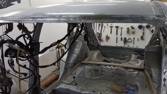 Subaru forester, кап ремонт кузова часть 9, подготовка и грунтование кузова смотреть онлайн