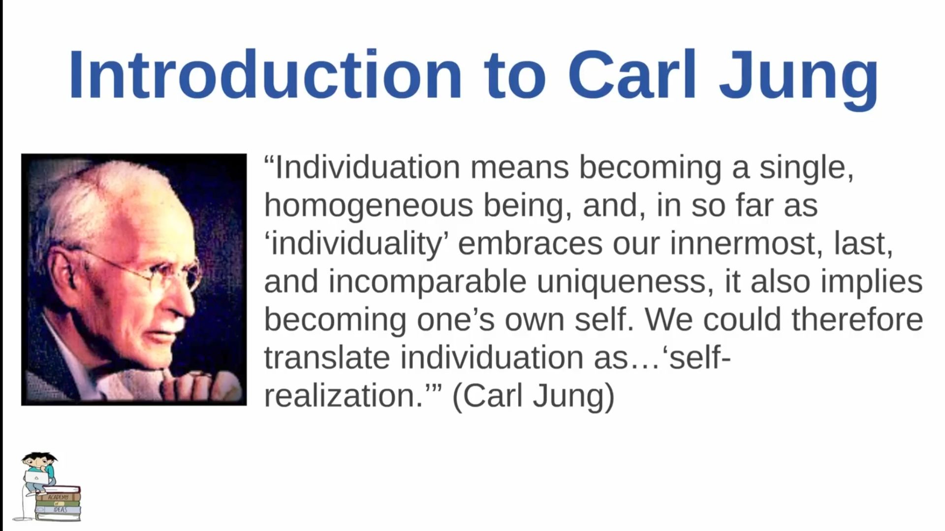 📚 Introduction to Carl Jung - Individuation, the persona, the shadow, and the self смотреть онлайн