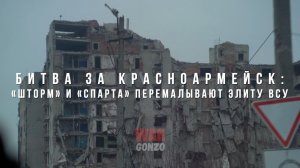 Спецрепортаж WG «Битва за Красноармейск: «Шторм» и «Спарта» перемалывают элиту ВСУ»