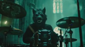 Видео и музыка сгенерированное нейросетью