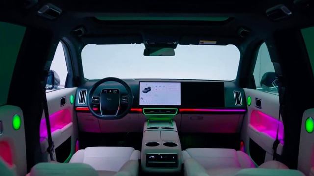 Ambient подсветка салона Li Auto L7, L8, L9 – Комплект CFN (Senior) 28 in 1 #lixiang