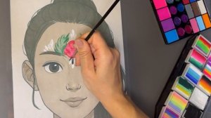 МАСТЕР-КЛАСС аквагрим для детей | ФЕЯ | VICATE