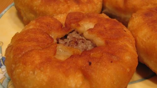Беляши с мясом на кефирном тесте смотреть онлайн