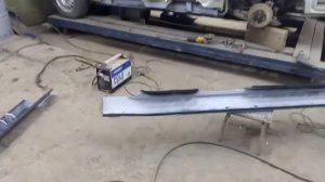 Полная замена порога Toyota Corolla 120