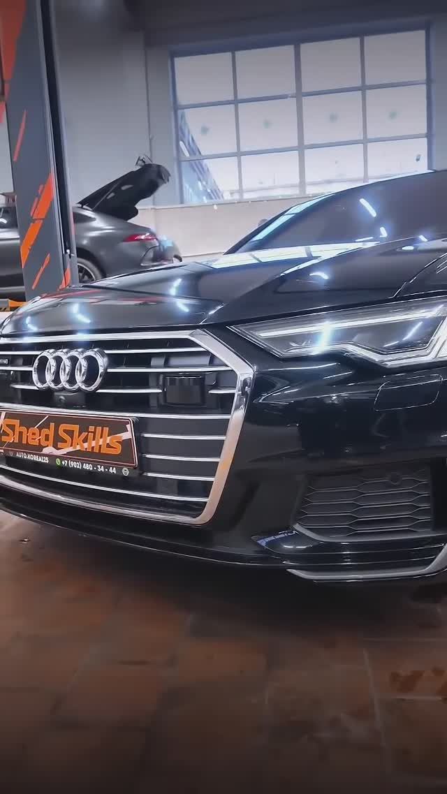 #AudiA6 от диагностики до раздвоенного выхлопа