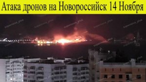 Новороссийск атаковали БПЛА ВСУ. что известно о налете беспилотников 14 Ноября