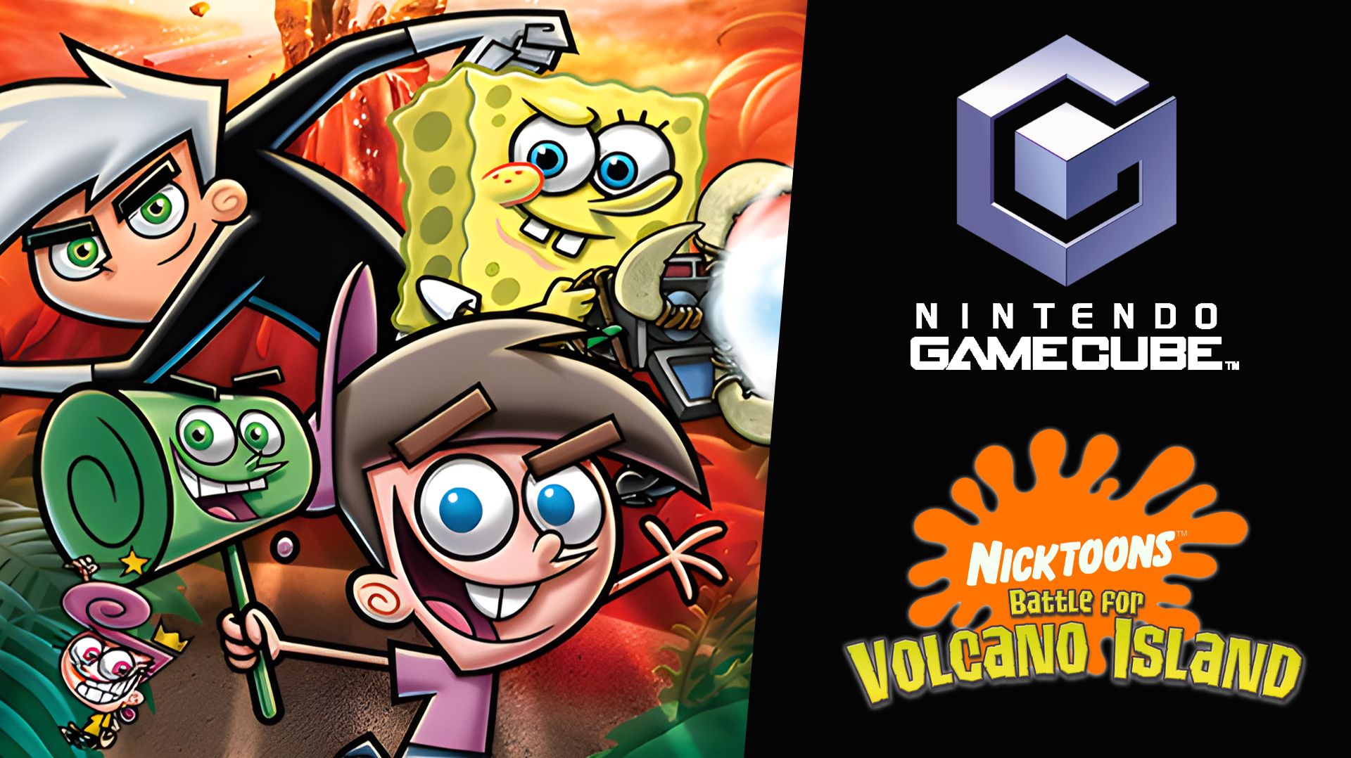 Nicktoons Battle for Volcano Island (NGC) смотреть онлайн