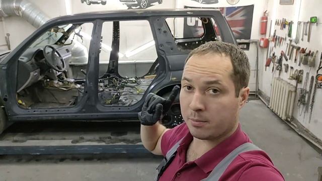 Subaru Forester подготовка и покраска! смотреть онлайн