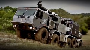 TATRA строит гиганты. Пять, семь, восемь осей!