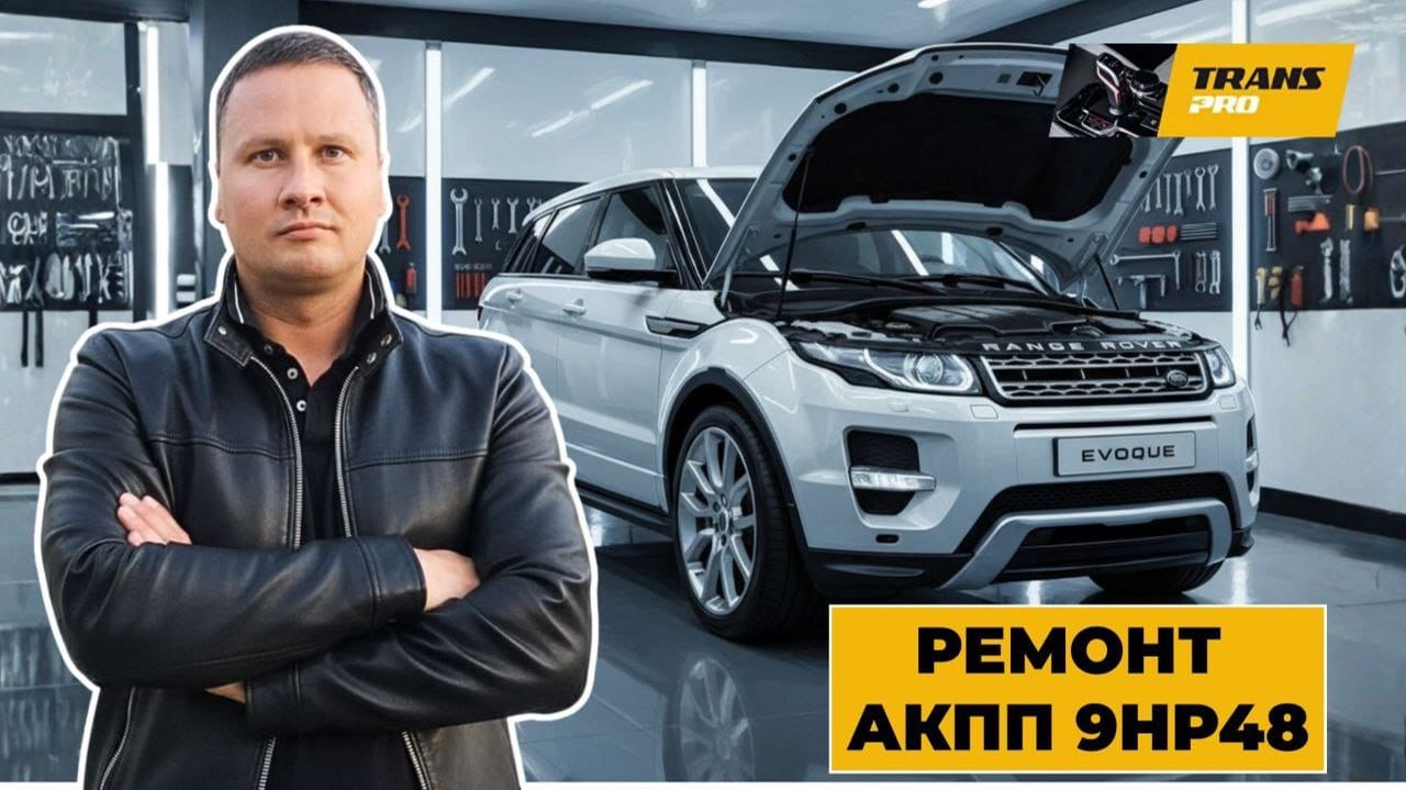 Ремонт АКПП на Land Rover Range Rover Evoque. Ремонт АКПП 9HP48