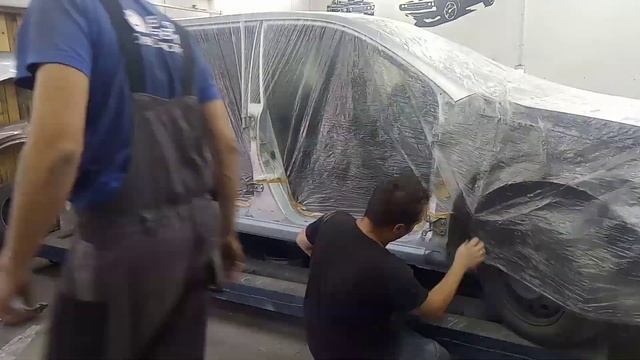 Очередная Corolla , очередная замена порога (подготовка и покраска) смотреть онлайн