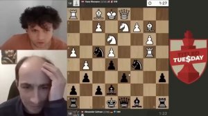 Ханс Ниманн  жертвует ферзя