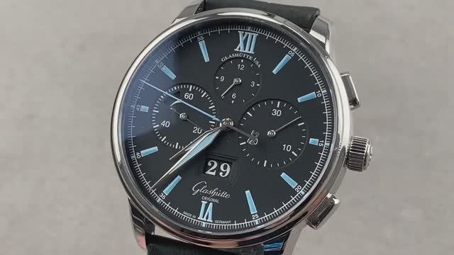 Glashutte Original Senator Chronograph Panorama Date 1-37-01-03-02-35