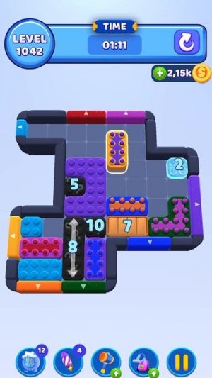 Color Block Jam 1042 Уровень