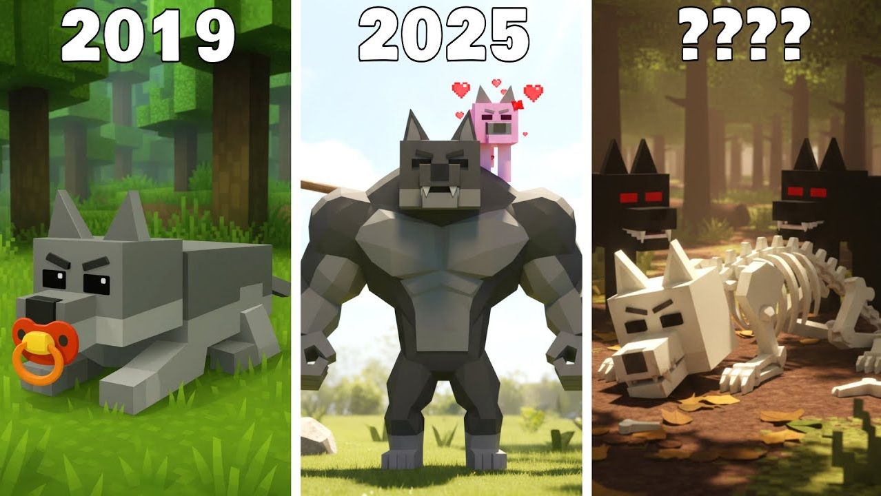 Evolution of Wolf - 99 Nights in the Forest Roblox смотреть онлайн