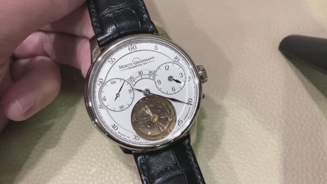 Турбийон Морица Гроссмана: Обзор часов Недели часов в Дубае 2019