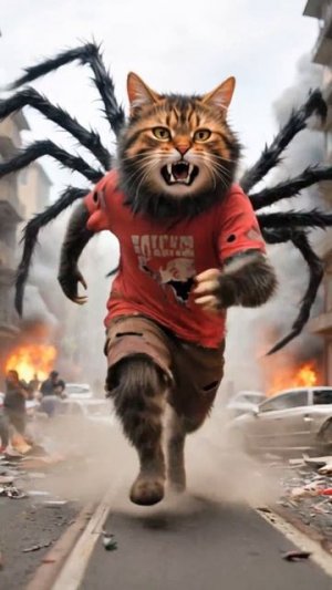 Отец кошки случайно съел что-то ужасное, как котенок может спасти его?