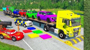 Мультики про машинки для детей. Камазы участвуют в краш тестах. Мультики малышам про большие машинки