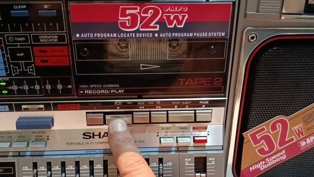 Sharp GF-800 восстановление косметики и технической части