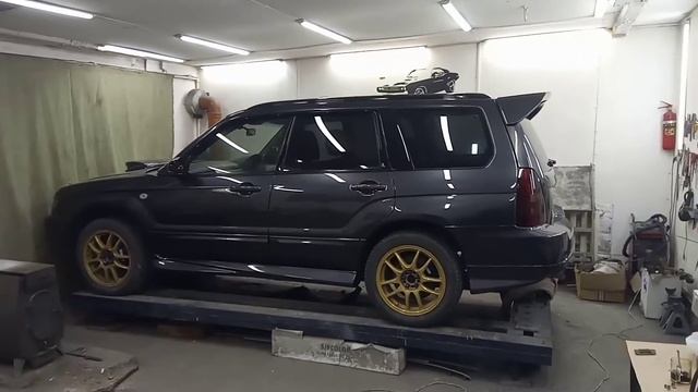 Subaru Forester кап. ремонт кузова, Готово!!! смотреть онлайн