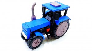 КАК СЛЕПИТЬ СИНИЙ ТРАКТОР