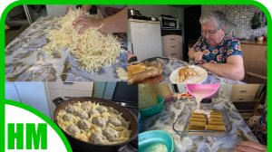 Квашу капусту. Готовлю тефтели. Новое блюдо в моём меню.