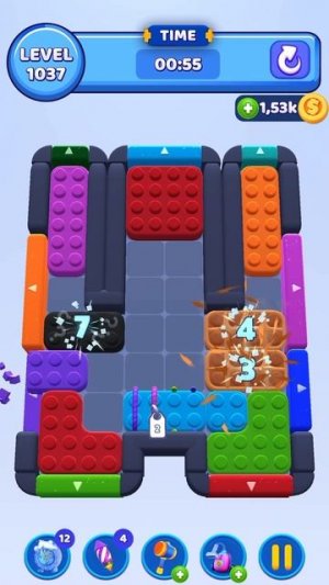 Color Block Jam 1037 Уровень