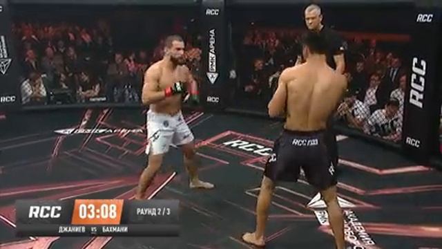 Легендарный кикбоксер вернулся в клетку | Хаял Джаниев vs Хосейн Бахмани | RCC 23 смотреть онлайн