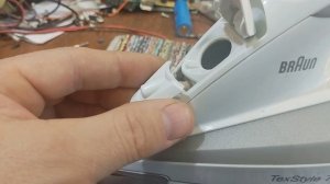 Разборка и ремонт утюга Braun TexStyle 7