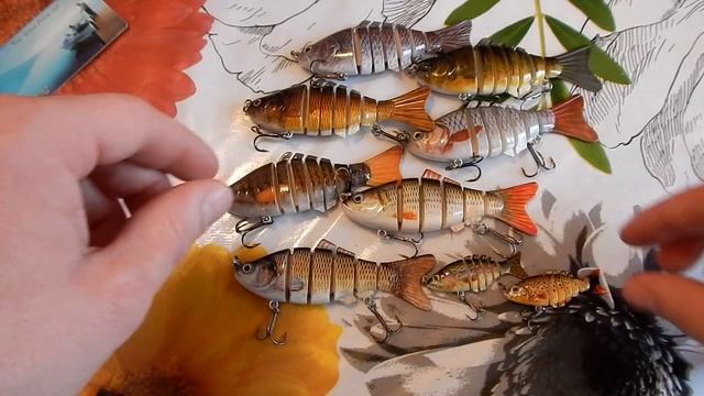 Обзор Свимбейтов из китая