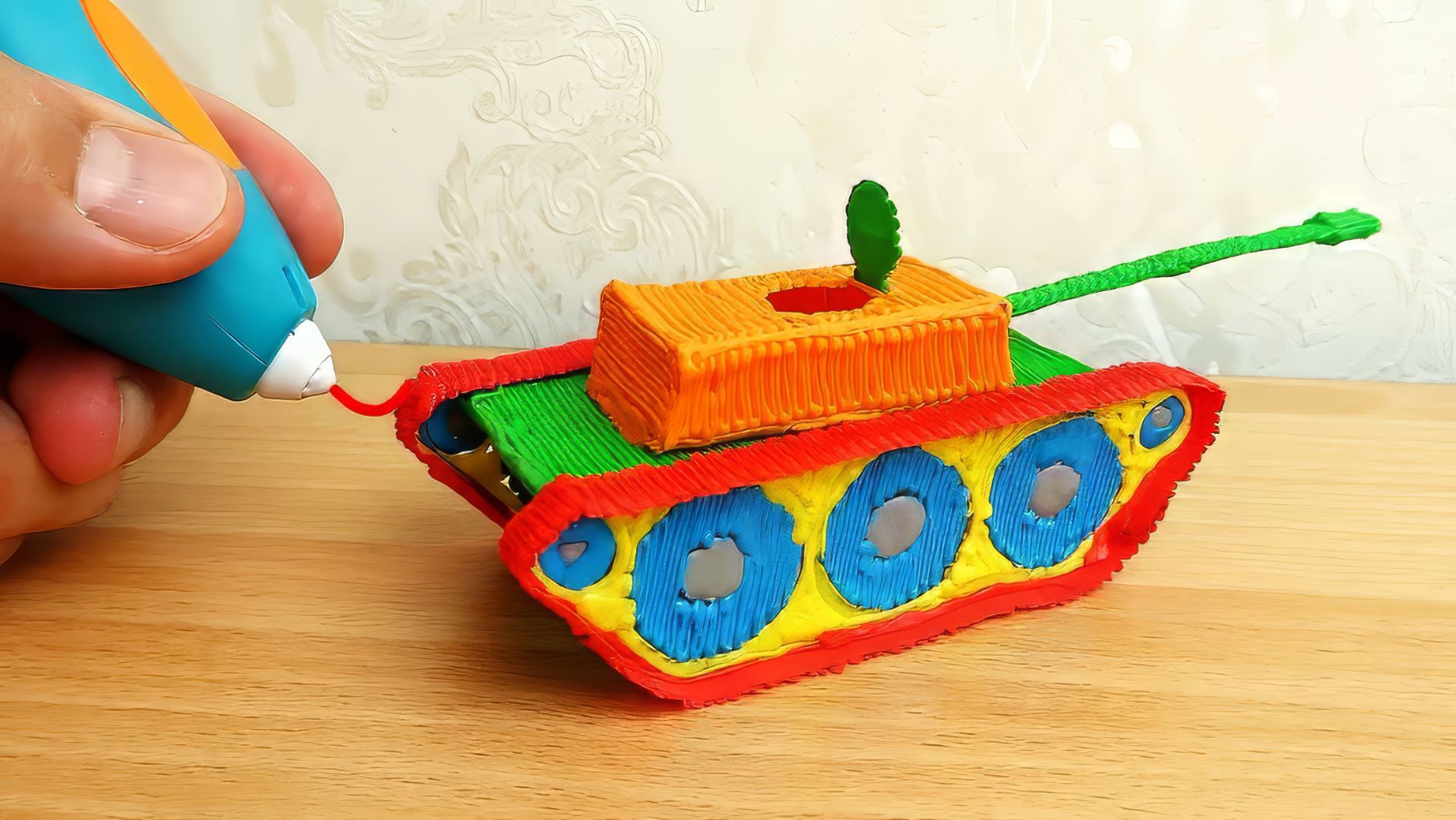 Новая 3D РУЧКА! Рисую КИСЛОТНЫЙ ТАНК! Alex Boyko смотреть онлайн