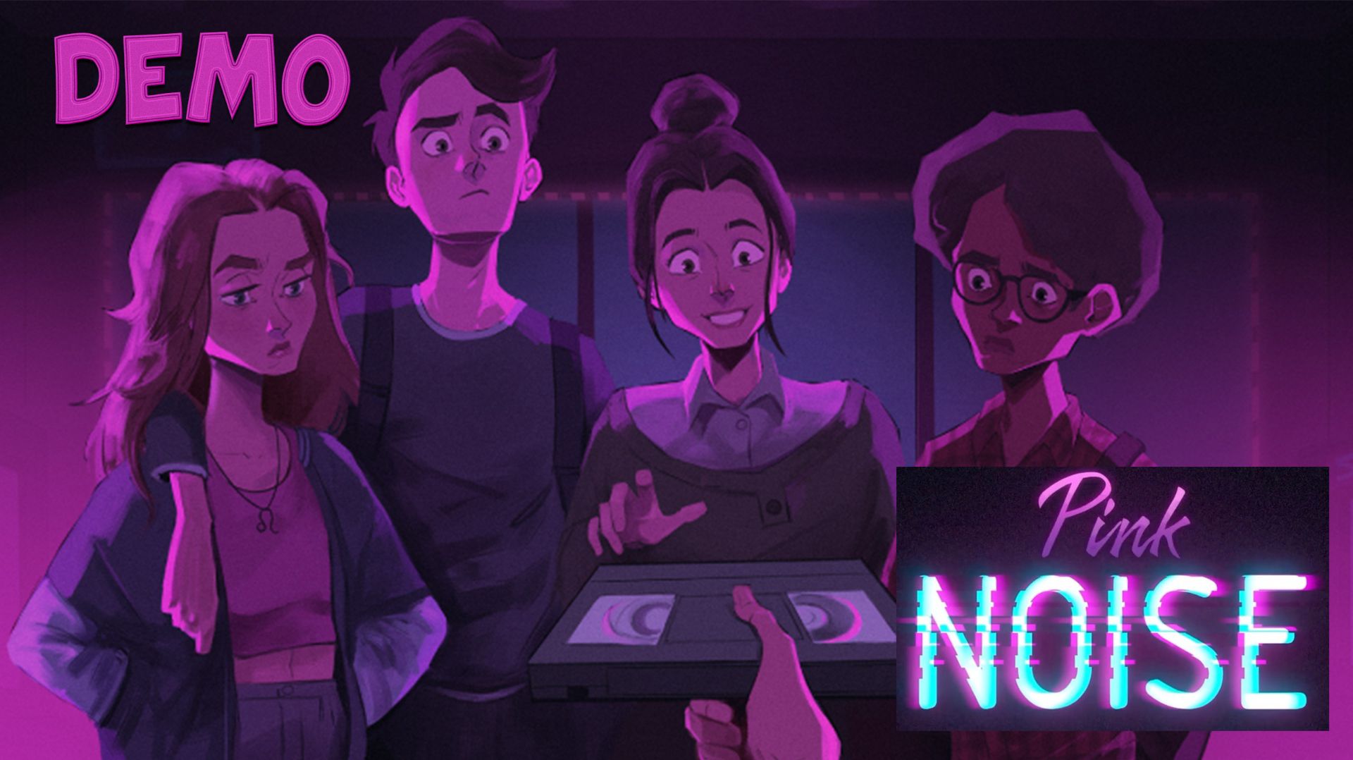 Pink Noice. Визуальная новелла. Хоррор. Демо. смотреть онлайн