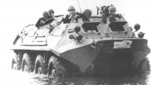 БТР-60. Первый в серии колесных БТР.