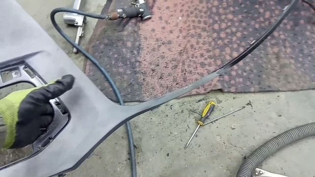 Бюджетный ремонт бампера Премиального авто! смотреть онлайн