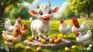 Курочка бычок и золотые яица