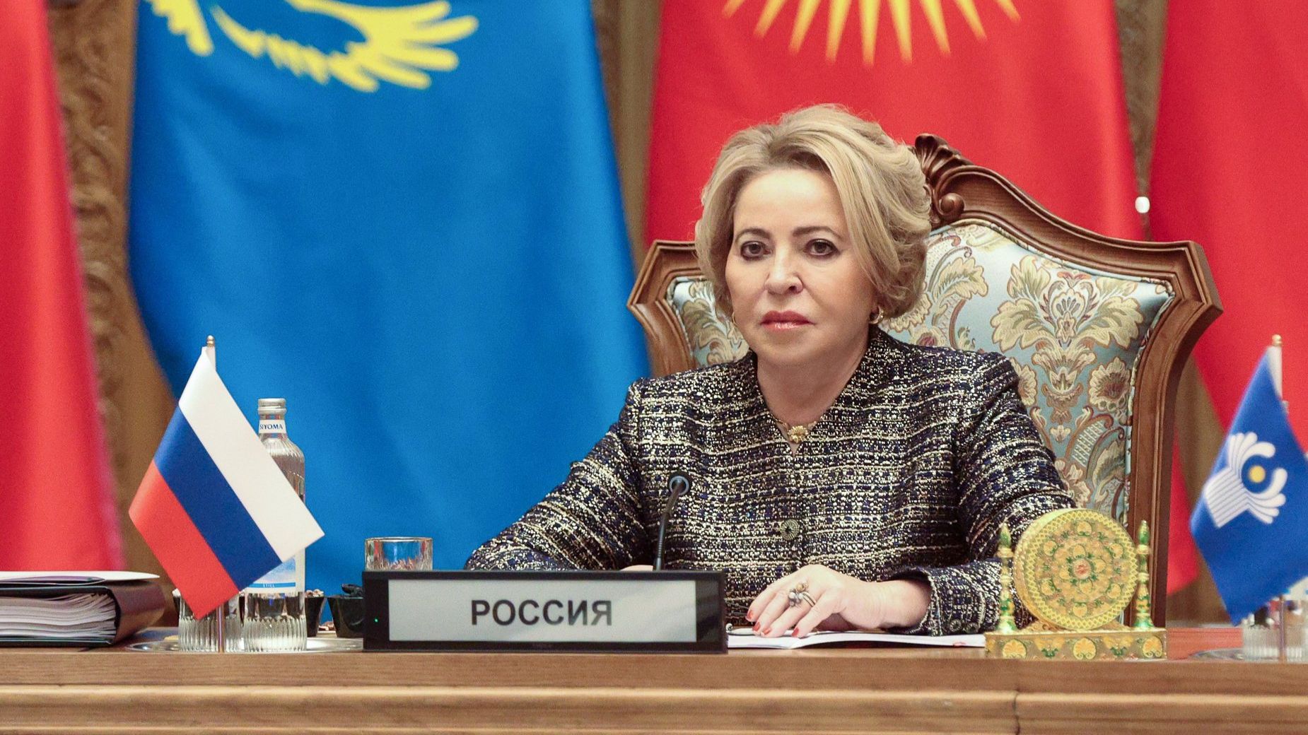 Выступление Валентины Матвиенко на 59 пленарном заседании МПА СНГ смотреть онлайн