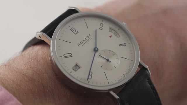 Обзор роскошных часов Nomos Glashutte Tangomat GMT (635)
