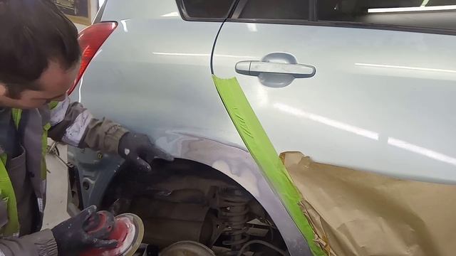 Продолжаем работы по Toyota Corolla Spacio смотреть онлайн