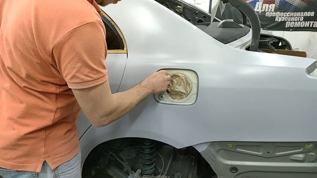 Toyota Avensis, оклейка перед покраской. смотреть онлайн