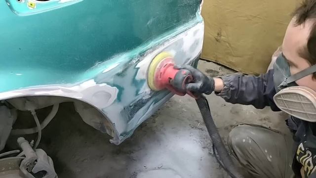 Toyota Chaser. Ремонт и покраска заднего крыла! смотреть онлайн