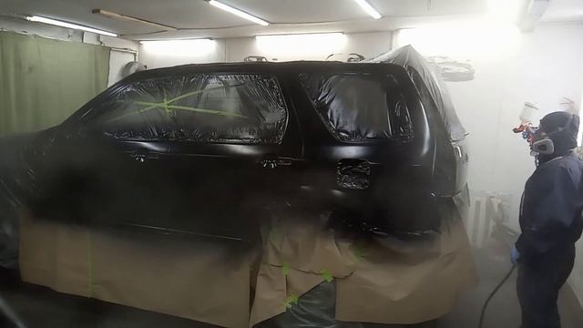 Honda CR-V часть3, покраска мокрый по мокрому, все шаги, не ускоренно! смотреть онлайн