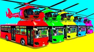 СУПЕР ГОНКИ ЧЕЛОВЕК-ПАУК и АВТОБУСЫ с Супергероями ХАЛКОМ и ЖЕЛЕЗНЫМ ЧЕЛЕНДЖЕМ на рампе