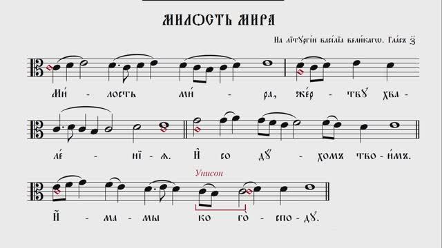 МИЛОСТЬ МИРА НА ЛИТУРГИИ ВАСИЛИЯ ВЕЛИКОГО | КИЕВСКИЙ РАСПЕВ | #ноты #клирос #валаам смотреть онлайн