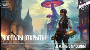🌌ПОРТАЛЫ ОТКРЫТЫ в жилые массивы..🎧АУДИОКНИГА ПОЛНОСТЬЮ🤩Идеал приключенческого фэнтези🔮Мир магии