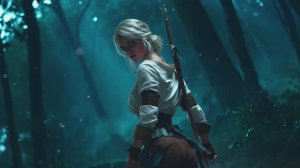 В сквозь время - Расслабляющая мрачная музыка по мотивам игры Ведьмак 3, фоновая музыка для отдыха