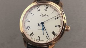 Обзор на русском роскошных часов Glashutte Original Senator 39-59-01-05-04
