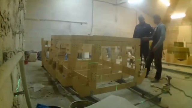 сборка палубной секции катера 4 метра