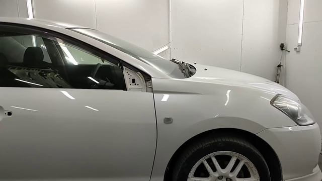 Toyota Caldina: Ремонт дверей, антикоррозийная обработка, установка стеклопластиковых обвесов. смотреть онлайн