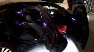 Атмосферная подсветка в салон Hyundai Equus (18 в 1)